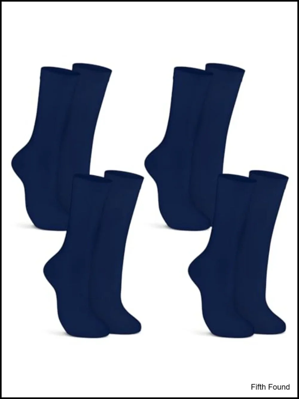 4 Pairs Silk Liner Hiking Socks, Moisture Wicking, Seamless, Men's